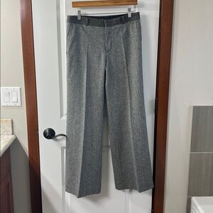 Banana Republic women’s wool blended wide  Herringbone Dress Pants